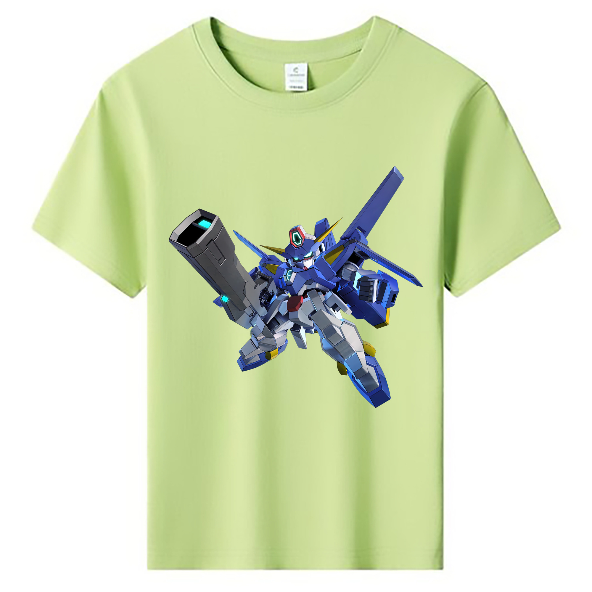 （画像用） 機動戦士ガンダム Mobile Suit Gundam 綿100％キッズTシャツ（フロントプリント）